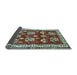 Sideview of Animal Light Blue Traditional Rug, tr4lblu