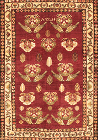 Animal Brown Traditional Rug, tr4brn