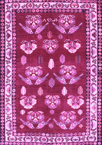 Animal Purple Traditional Rug, tr4pur