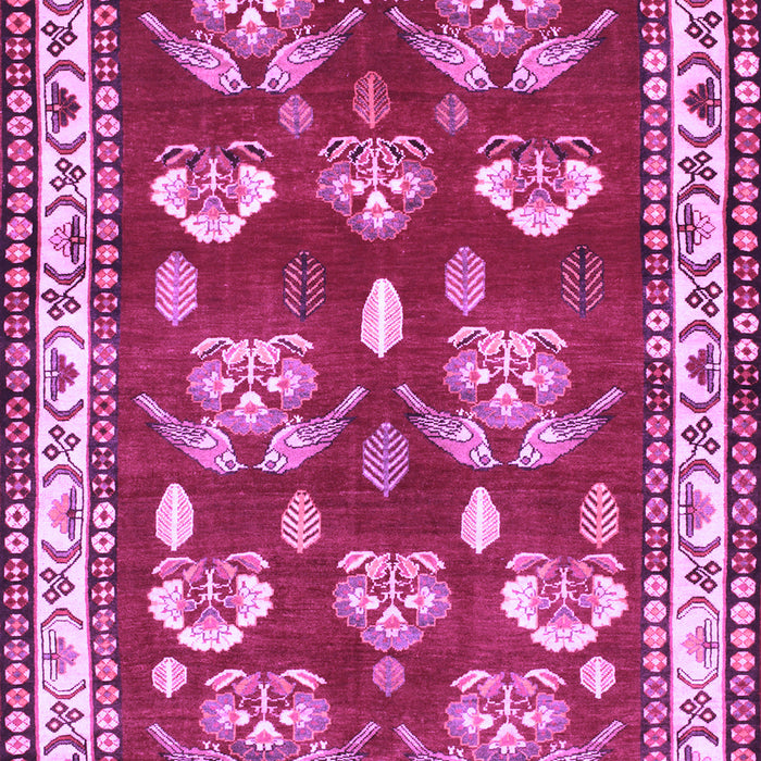 Animal Purple Traditional Rug, tr4pur