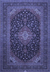 Medallion Blue Traditional Rug, tr500blu