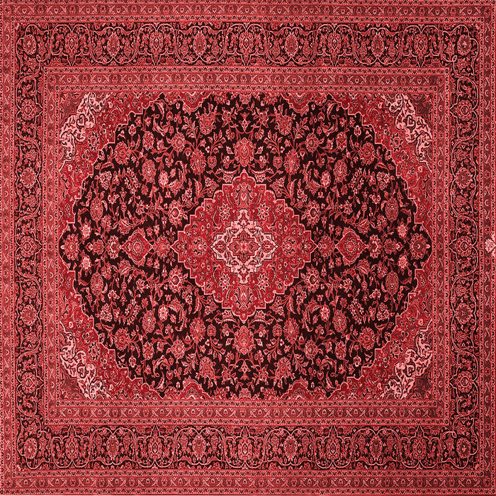 Medallion Red Traditional Rug, tr500red