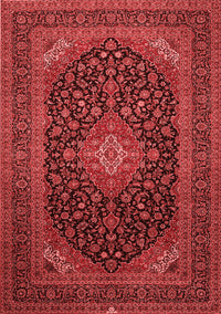 Medallion Red Traditional Rug, tr500red