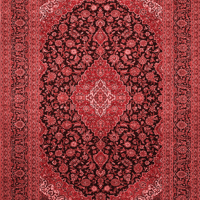 Medallion Red Traditional Area Rugs