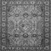 Serging Thickness of Persian Gray Traditional Rug, tr501gry