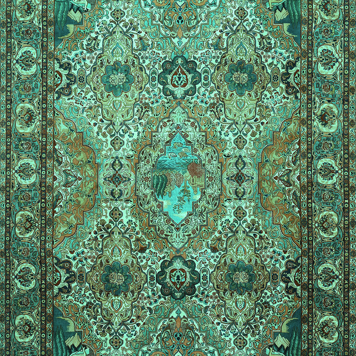 Persian Turquoise Traditional Rug, tr501turq