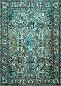 Persian Light Blue Traditional Rug, tr501lblu