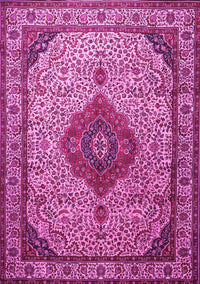 Medallion Pink Traditional Rug, tr502pnk