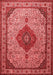 Medallion Red Traditional Area Rugs