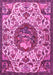 Animal Pink Traditional Rug, tr503pnk