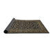 Sideview of Traditional Mid Gray Persian Rug, tr504