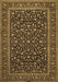 Persian Brown Traditional Rug, tr504brn