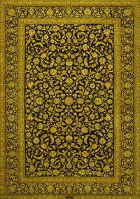 Persian Yellow Traditional Rug, tr504yw