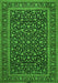 Persian Green Traditional Rug, tr504grn