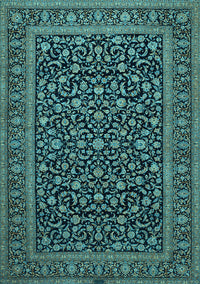 Persian Light Blue Traditional Rug, tr504lblu