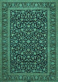 Persian Turquoise Traditional Rug, tr504turq