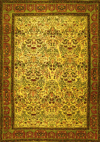 Persian Yellow Traditional Rug, tr505yw