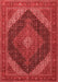 Medallion Red Traditional Area Rugs