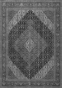 Medallion Gray Traditional Rug, tr506gry