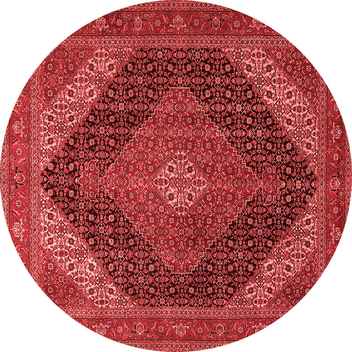 Medallion Red Traditional Rug, tr506red