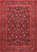 Persian Red Traditional Area Rugs