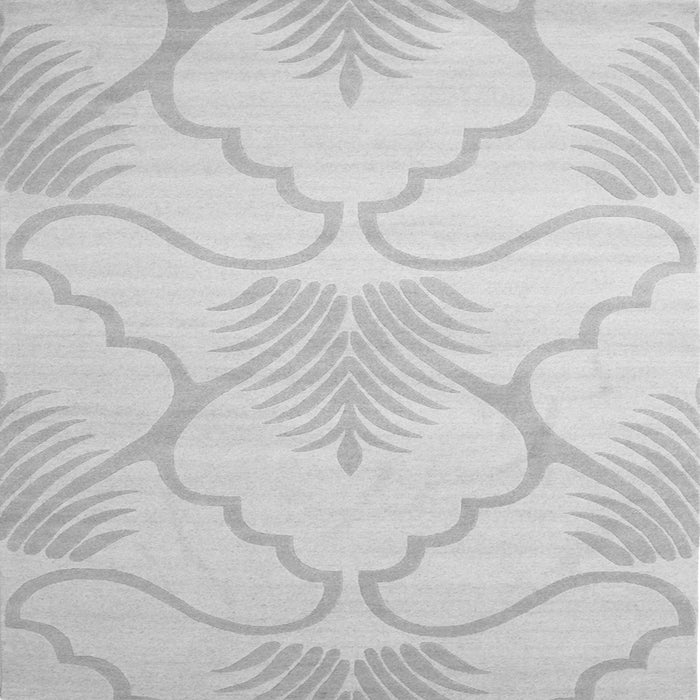 Serging Thickness of Persian Gray Traditional Rug, tr509gry