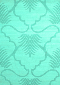 Persian Turquoise Traditional Rug, tr509turq