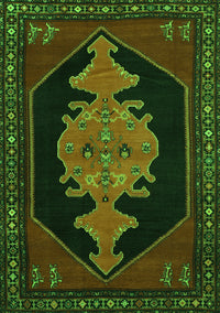 Persian Green Traditional Rug, tr50grn