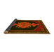 Sideview of Persian Yellow Traditional Rug, tr50yw