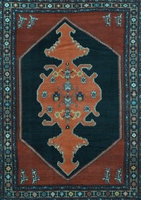 Persian Light Blue Traditional Rug, tr50lblu