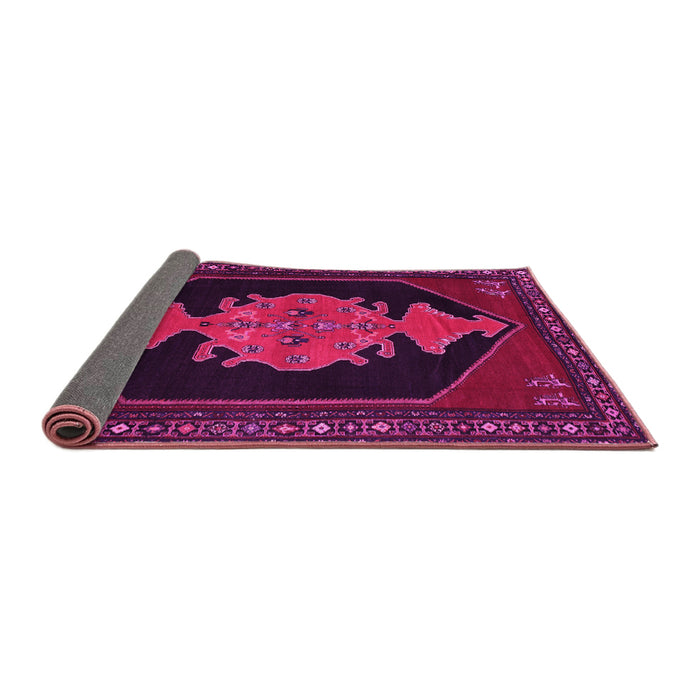 Sideview of Persian Pink Traditional Rug, tr50pnk