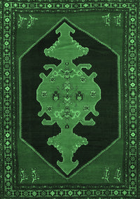 Persian Emerald Green Traditional Rug, tr50emgrn