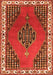 Persian Orange Traditional Rug, tr510org