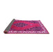 Sideview of Persian Pink Traditional Rug, tr510pnk