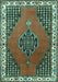 Persian Turquoise Traditional Rug, tr510turq