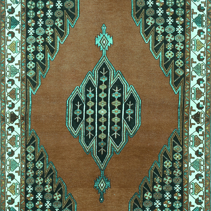 Persian Turquoise Traditional Rug, tr510turq