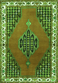 Persian Green Traditional Rug, tr510grn