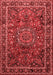 Medallion Red Traditional Area Rugs