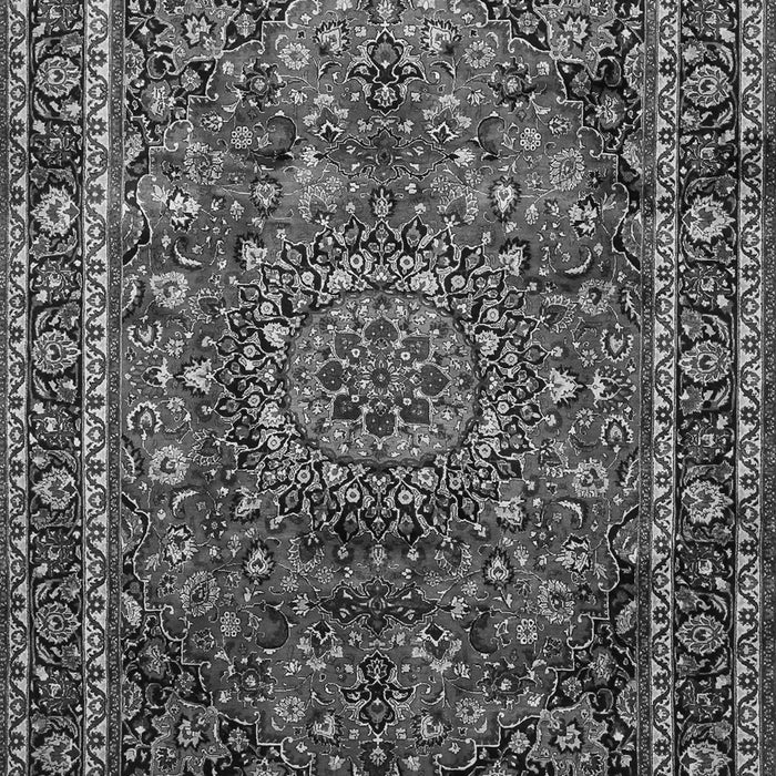 Medallion Gray Traditional Rug, tr512gry