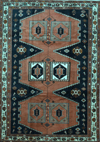 Persian Light Blue Traditional Rug, tr513lblu