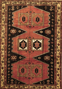 Persian Brown Traditional Rug, tr513brn