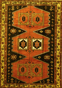 Persian Yellow Traditional Rug, tr513yw