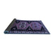 Sideview of Persian Blue Traditional Rug, tr513blu