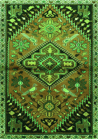 Persian Green Traditional Rug, tr516grn