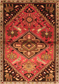 Persian Orange Traditional Rug, tr516org