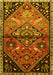 Machine Washable Persian Yellow Traditional Rug, wshtr516yw