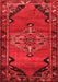 Medallion Red Traditional Area Rugs