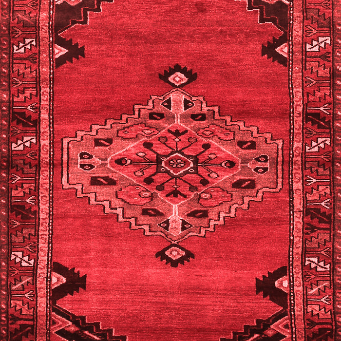 Medallion Red Traditional Area Rugs