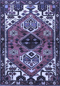 Persian Blue Traditional Rug, tr519blu