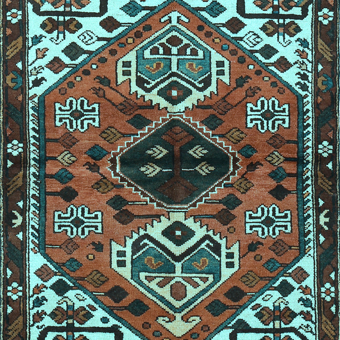 Persian Light Blue Traditional Rug, tr519lblu